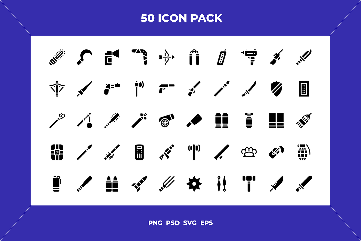 Weapons icons, an Icon by Wencory (Photo 1 of 2)
