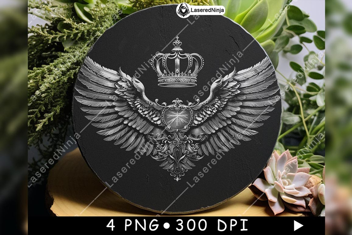 Eagle Wings Royal Crown Nobility, a Background Graphic by LaseredNinja (Photo 2 of 7)
