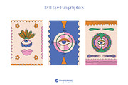 Evil Eyes Graphics Posters Patterns, a Graphic by Youandigraphics (Thumbnail 10 of 15)