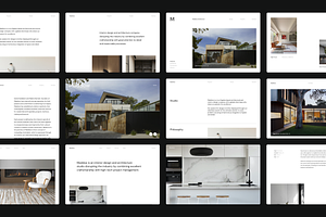 Minimal Portfolio Kit For Architects