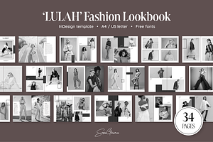 LULAH Fashion Lookbook, a Magazine Template by SonaGeciova