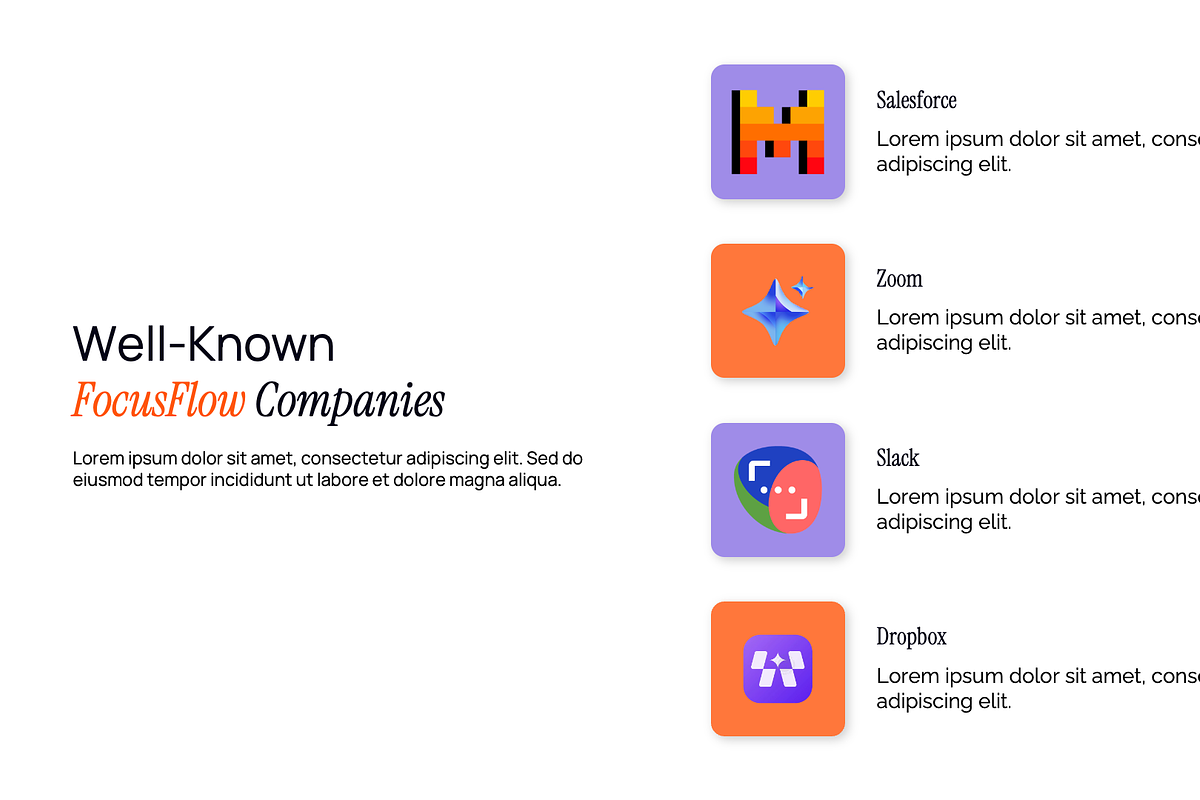 FocusFlow - SAAS Presentation, a Presentation Template by Hammad Arif (Photo 7 of 17)