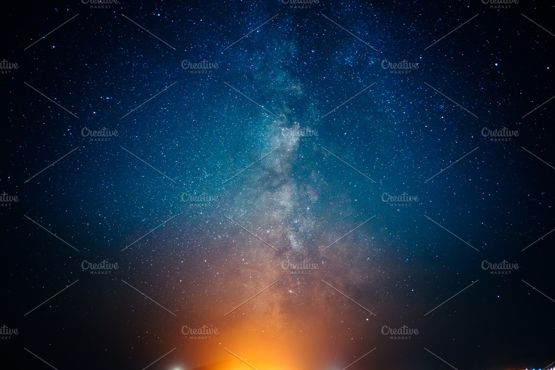 Milky way long exposure, a Nature Photo by ApertureVintage