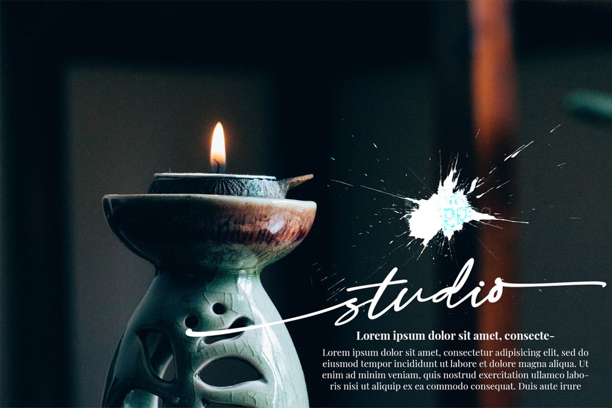Amino - signature script, a Script Font by Fontcastle (Photo 5 of 5)
