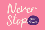 CS Belrise – Beauty Script Font, a Script Font by Craft Supply Co. (Thumbnail 2 of 8)