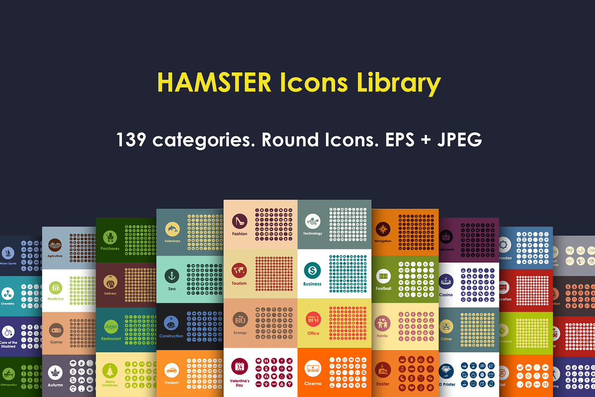 HAMSTER Round Icons Library, an Icon by Palau (Photo 1 of 6)