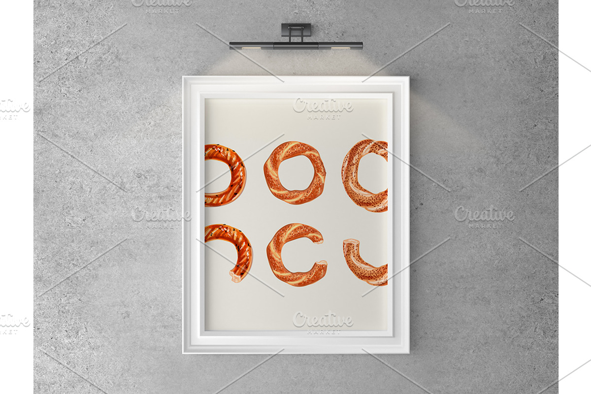 Bagel VECTOR illustrations, an Object Graphic by Natalka Dmitrova art (Photo 6 of 16)