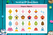 Shapes Activities for Kids, an Education Illustration by Gulnara Sabirova (Thumbnail 4 of 19)