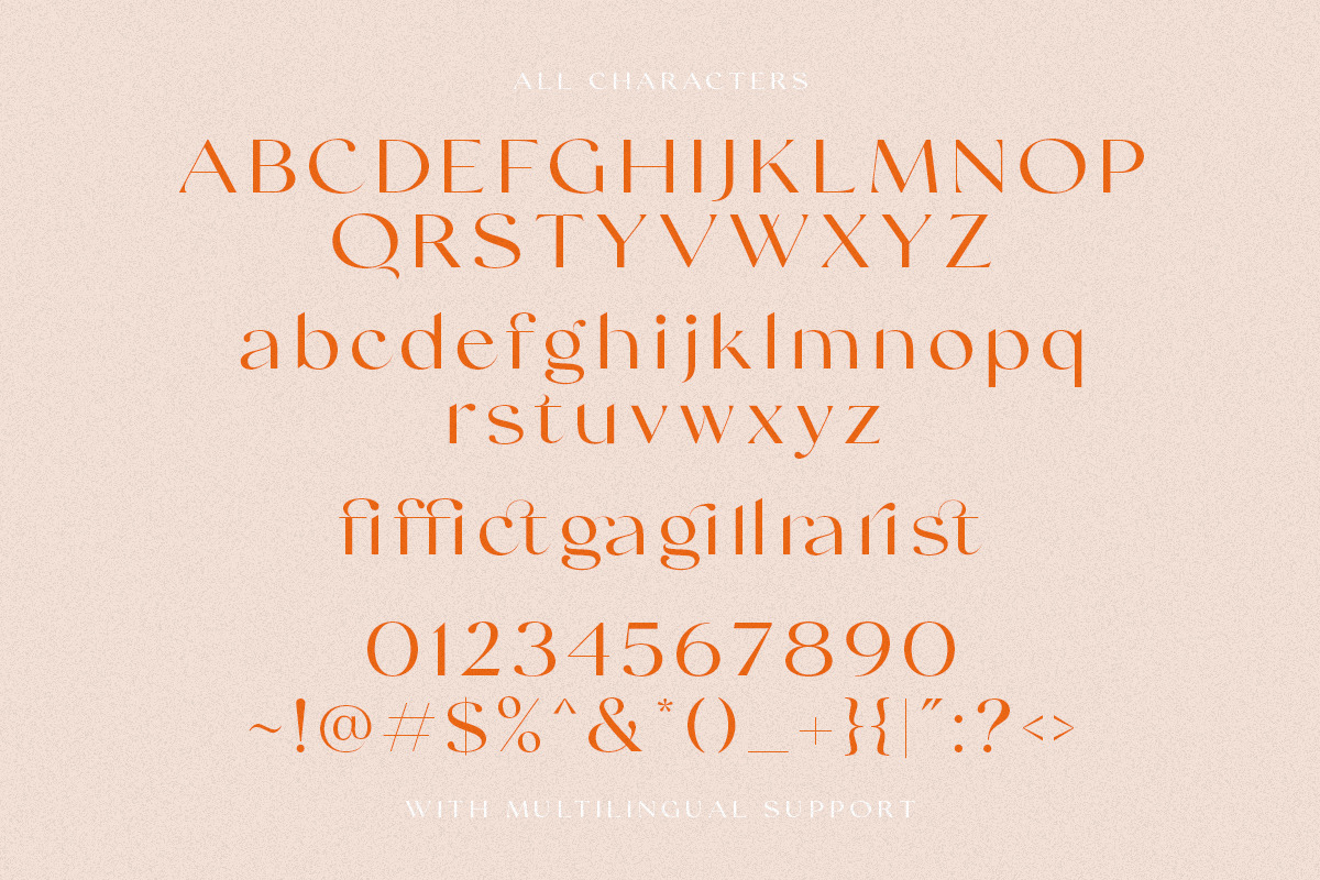 Swifted - Chic & Stylish Sans, a Sans Serif Font by Sarid Ezra (Photo 10 of 10)