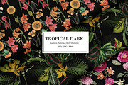 Tropical Dark, a Pattern Graphic by Luiz da Rolt Grathwohl (Thumbnail 3 of 10)