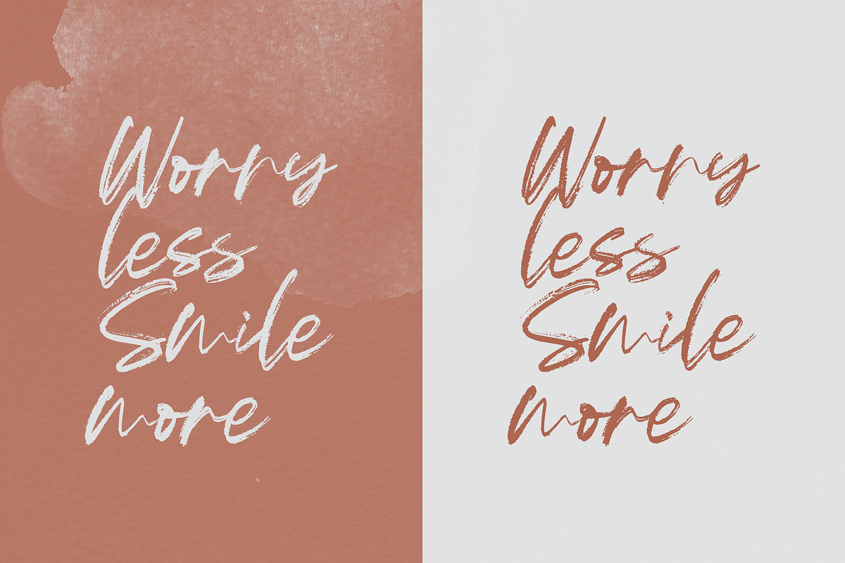 EggShell - Brush Font, a Script Font by Awanstudio (Photo 4 of 10)