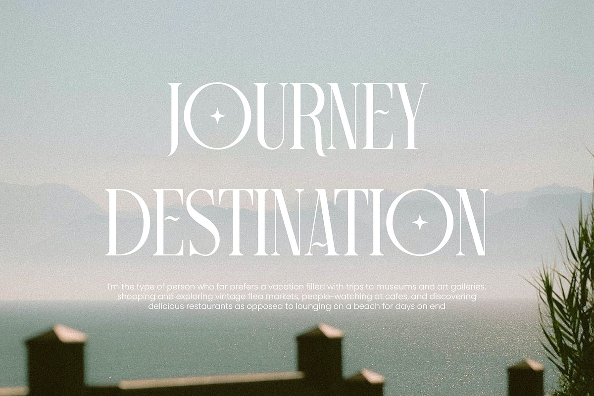 Camiro Elegant Serif Font Typeface, a Serif Font by Graphicxell (Photo 8 of 9)