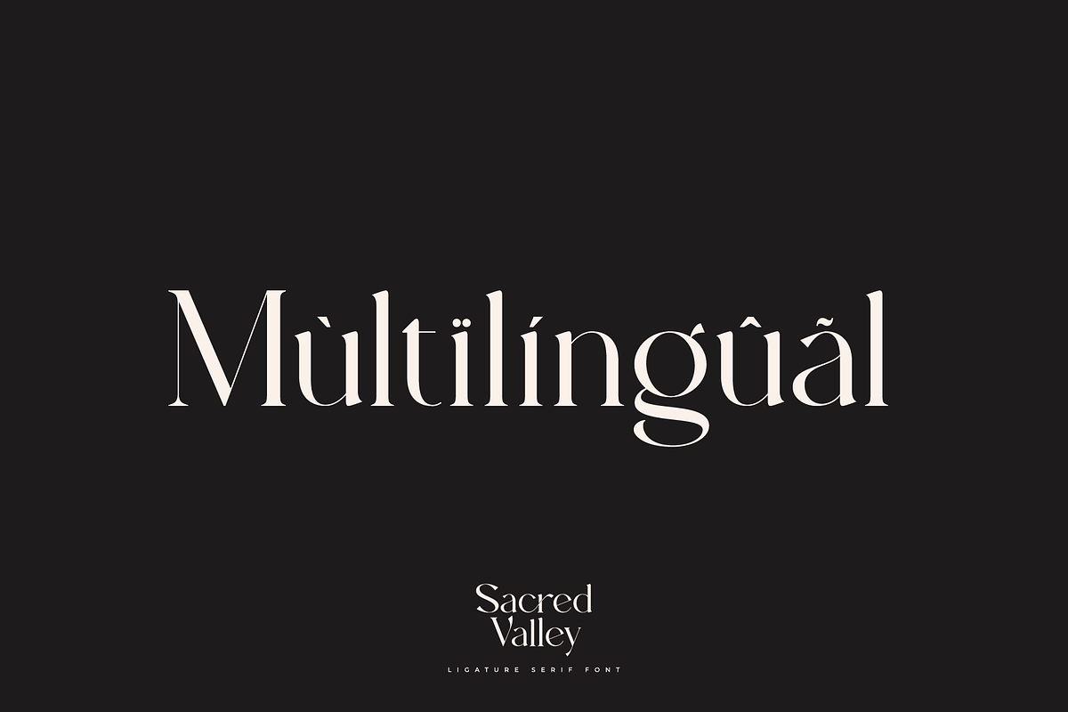 Sacred Valley - Ligature Serif Font, a Serif Font by Pen Culture (Photo 8 of 11)