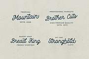 Rotterhead Monoline Vintage Font, a Script Font by Seagulls Creative (Thumbnail 3 of 8)