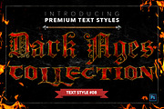 Dark Ages #2 - Text Styles, a Layer Style Add-On by Jonas Stensgaard (Thumbnail 9 of 28)