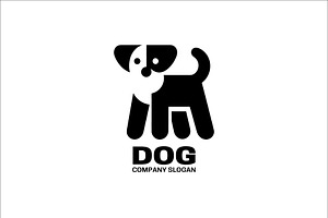Cartoon Dog Logo, a Branding & Logo Template by Vectorium Studio