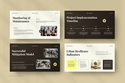 Crisis Management of Urban Flood, a Presentation Template by FIBRINOSÄ (Thumbnail 4 of 7)