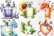 Watercolor Perfume Clipart, an Illustration by Designking (Thumbnail 3 of 4)