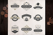 280 Outdoor logos and badges, a Branding & Logo Template by Vasya Kobelev (Thumbnail 5 of 83)
