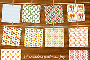 City in fall watercolor set, an Illustration by DollyPotterson (Thumbnail 5 of 8)