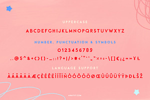 TIGERMILK Handpainted Cutiepie Font