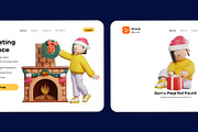Christmas and New Year 3D Character, a Characters & Person 3D Model by orenjidesign (Thumbnail 6 of 8)