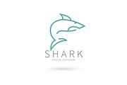 Shark logo, a Branding & Logo Template by Logocreative (Thumbnail 1 of 3)