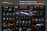 Auto Parts | Shopify Theme, a Shopify Template by LogicGo Shopify Experts (Thumbnail 1 of 7)