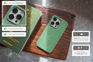 IPhone 14 Pro Case Mockup's Vol.2