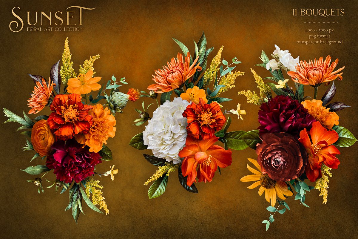 Sunset Floral Art Collection, an Object Graphic by Eclectic Anthology (Photo 13 of 20)