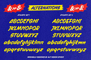 House of Hand Brushed Font, a Handwritten Font by alit design (Thumbnail 7 of 20)