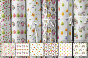 Happy Easter watercolor set, a Background Graphic by KatBranchArt (Thumbnail 4 of 7)