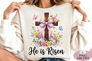 He is Risen Easter Christian Faith, an Illustration by Daily.Designs (Thumbnail 3 of 5)