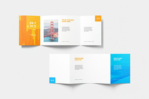 Landscape Brochure Mockup