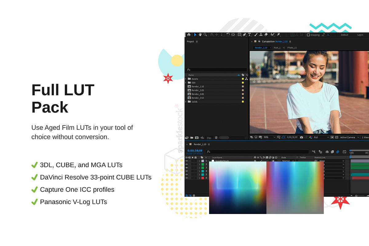 20 Aged Film Lightroom Presets & LUT, a Preset Add-On by SparkleStock (Photo 10 of 13)