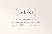 Rainbow Instagram Highlight Covers, a Social Media Template by Indie Grace Design (Thumbnail 2 of 3)