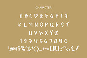 Magalon Unique Display Font, a Sans Serif Font by Giant Design (Thumbnail 10 of 10)