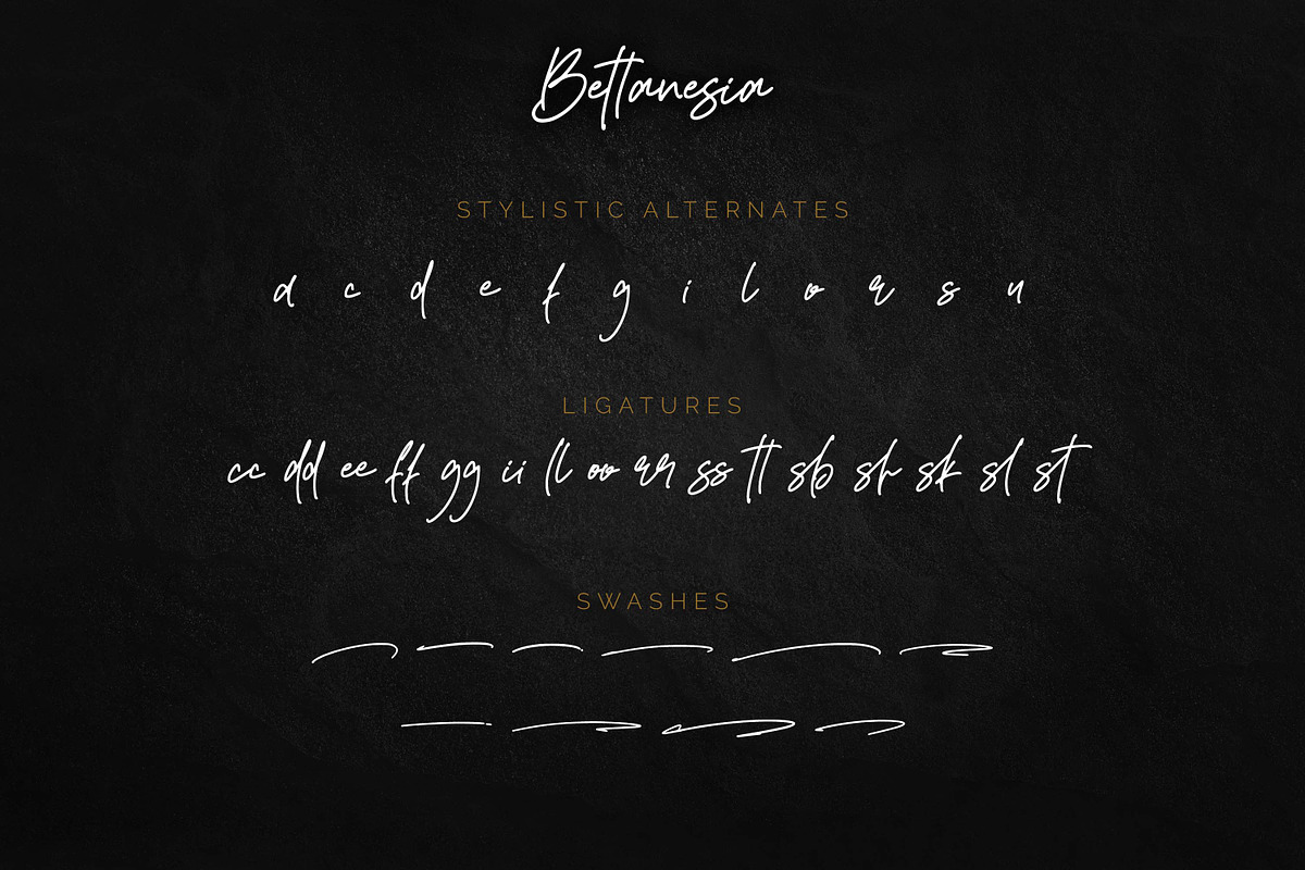 Bettanesia - Beautiful Handwritten, a Script Font by Almarkhatype (Photo 10 of 10)