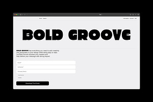 Bold Groove