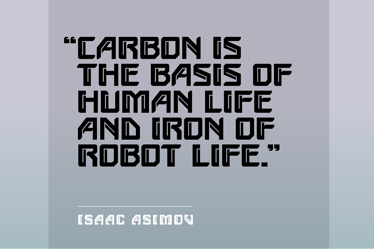 Mighty Robot - sci-fi font pair, a Sans Serif Font by SelfBuild Type (Photo 4 of 5)