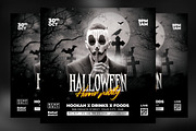 Halloween Party Flyer, a Flyer Template by creative-mint (Thumbnail 3 of 5)
