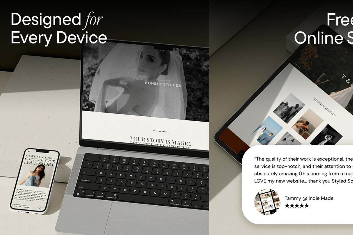 Althea: Squarespace 7.1 Template, a Squarespace Template by The Styled Square (Photo 3 of 9)