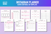 Instagram Planner Canva KDP Interior, a Social Media Template by Ink Gallery (Thumbnail 3 of 4)