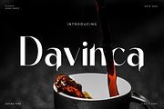 Davinca, a Sans Serif Font by Zafiratype (Thumbnail 1 of 14)