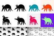Aardvark Logo, a Graphic by NataliiaVolyk (Thumbnail 1 of 6)