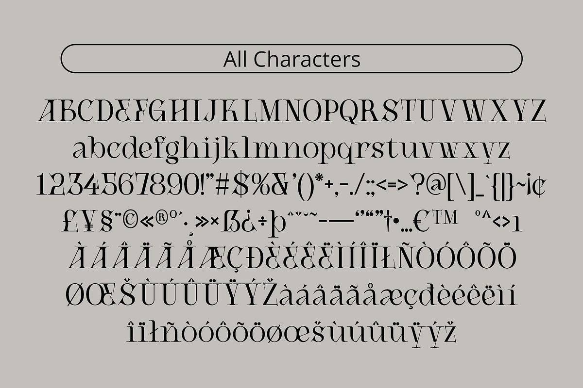 CS Alden – Display Serif Font, a Serif Font by Craft Supply Co. (Photo 7 of 8)