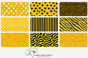 80 yellow geometric seamless pattern, a Pattern Graphic by Poppy Lane Studio (Thumbnail 7 of 11)