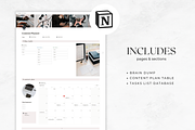 Content Planner for Notion, a Templates & Theme by AestheticOrganizer (Thumbnail 3 of 11)
