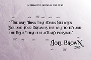 Bonsano font + Bonus, a Serif Font by ArtemKovalenco (Thumbnail 2 of 4)