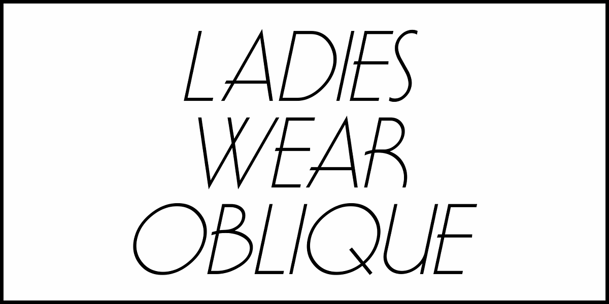 Ladies Wear JNL, a Font by Jeff Levine Fonts (Photo 4 of 5)